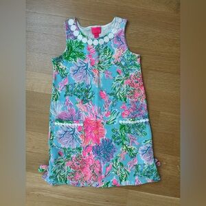 Lilly Pulitzer Vibrant Floral Kids Dress